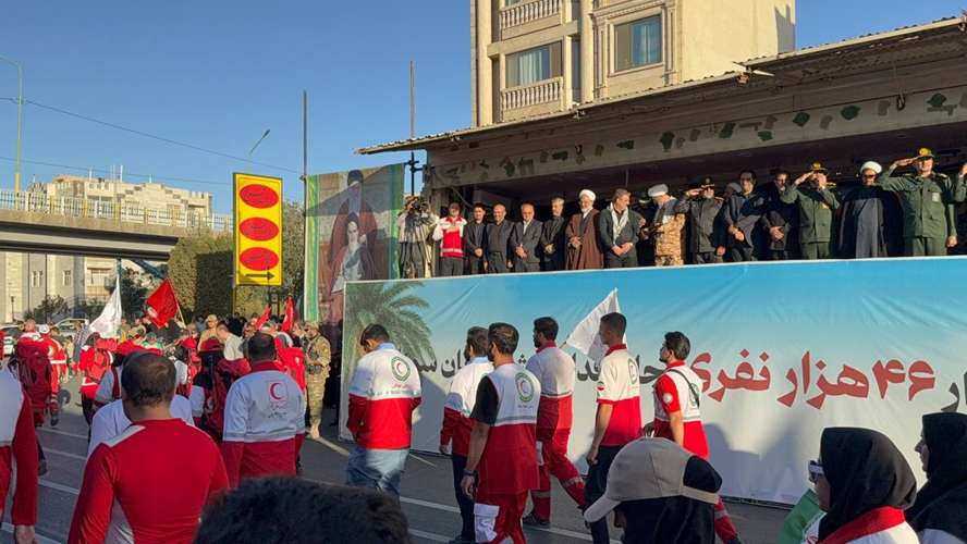 جمعیت هلال احمر استان سمنان در رزمایش بزرگ جان فدایان ایران در شهرستان شاهرود
