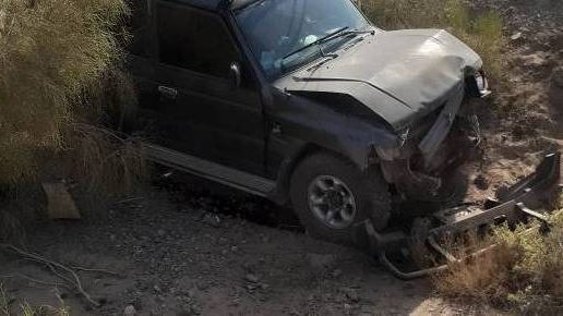  ۵ مصدوم بر اثر واژگونی پاترول در جاده شاهرود به دامغان