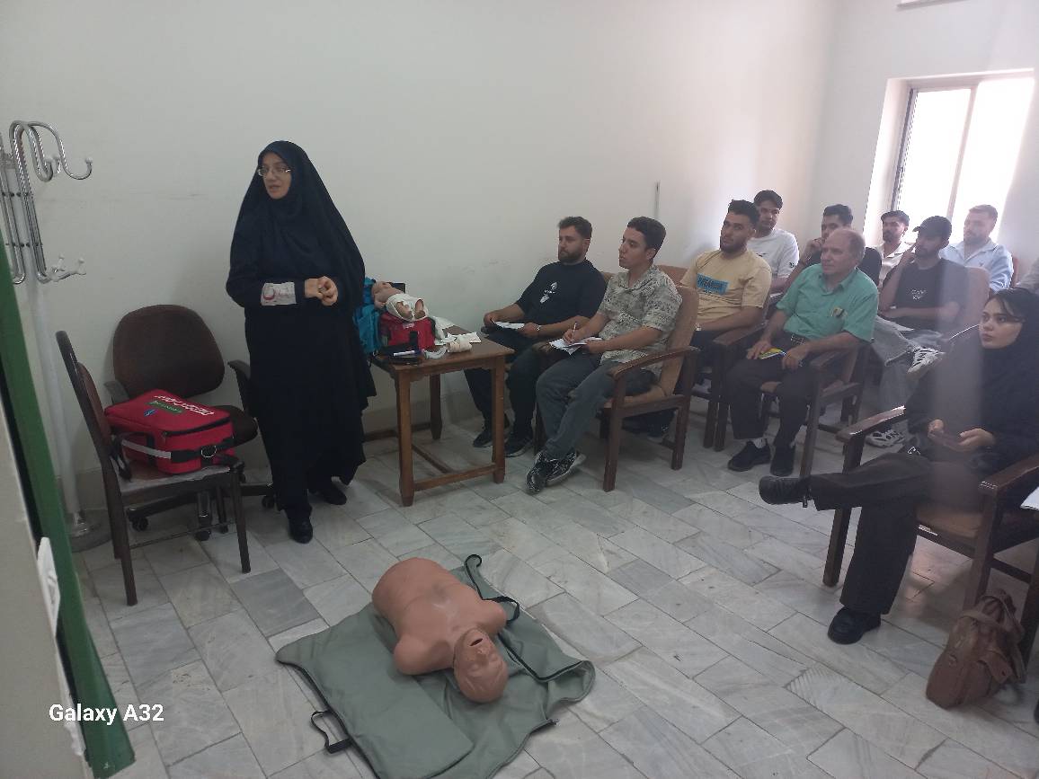 برگزاری دوره تخصصی پیشبیمارستانی در جمعیت هلالاحمر دامغان