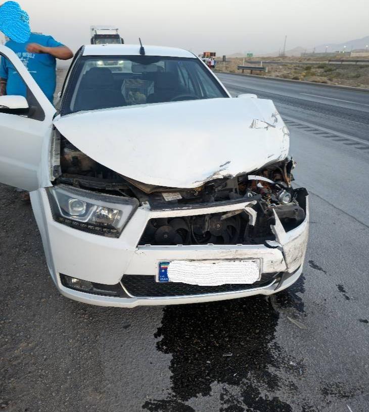 ۷ مصدوم در تصادف پراید و دنا در جاده آرادان به سرخه