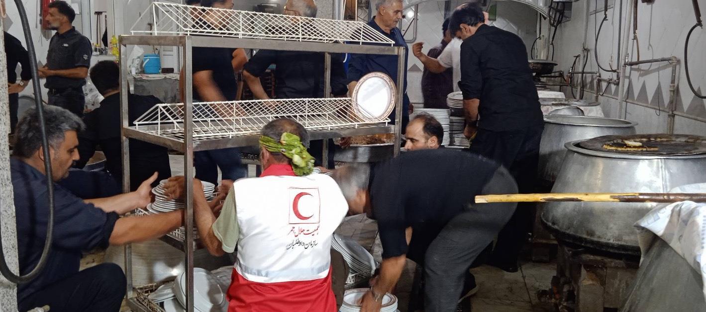 فعالیتهای گسترده خانههای هلال استان سمنان در ایام محرم ۱۴۰۴؛ خدمترسانی و همدلی در مسیر حسینی