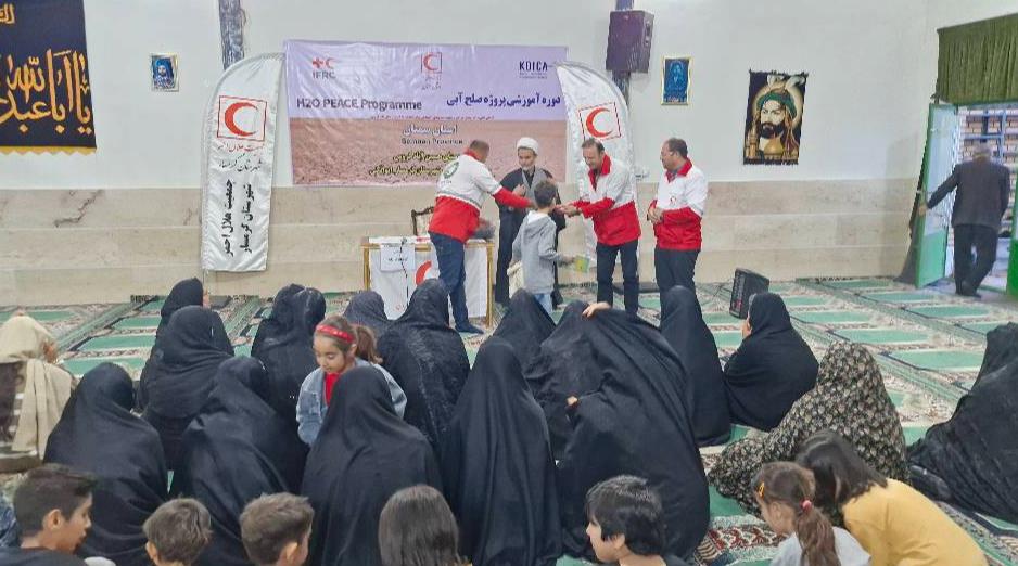 برگزاری دوره آموزشی «آشنایی با پروژه صلح آبی» در ایوانکی گرمسار