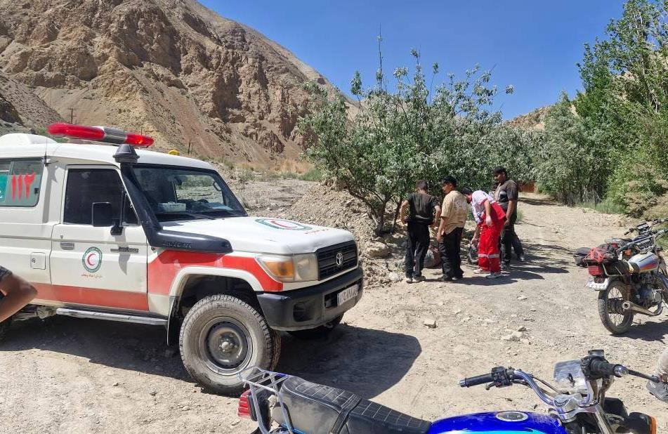 ۱ مصدوم بر اثر واژگونی موتور سیکلت در جاده سرخه به آرادان/ مصدوم از اتباع افغانستان