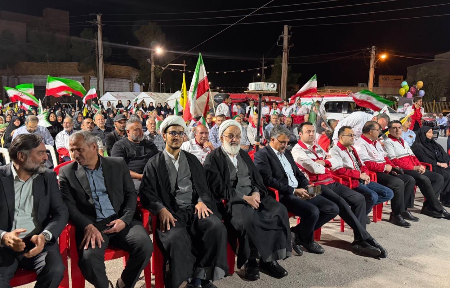 شب های اقتدار در آرادان؛ هلال‌احمر در خط مقدم خدمت‌رسانی و انسجام اجتماعی